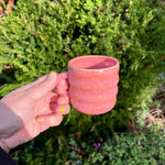 Load image into Gallery viewer, SECONDS Red/Pink Handled Mug
