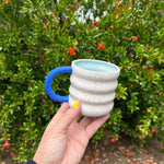 Load image into Gallery viewer, Blue Handled Mug
