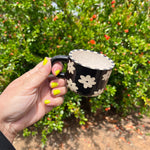 Load image into Gallery viewer, PAIR of Flower Espresso Mugs
