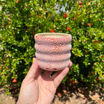 Load image into Gallery viewer, Bright Orange Crawl Glaze Curvy Mug
