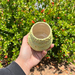 Load image into Gallery viewer, Yellow &amp; Green Gloop Bud Vase
