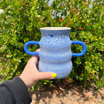 Load image into Gallery viewer, Blue Crackle Vase
