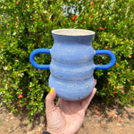 Load image into Gallery viewer, Blue Crackle Vase
