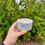 Load image into Gallery viewer, Blue Speckled Matcha Bowl
