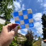 Load image into Gallery viewer, Translucent Baby Blue &amp; White

