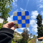 Load image into Gallery viewer, Translucent Blue &amp; White
