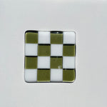 Load image into Gallery viewer, Translucent Olive Green &amp; White
