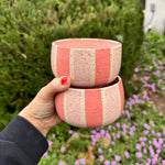 Load image into Gallery viewer, Striped Pink Bowl
