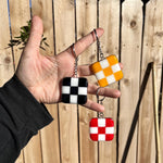 Load image into Gallery viewer, Black &amp; White Keychain
