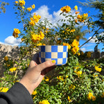Load image into Gallery viewer, Blue Checkered Bowl
